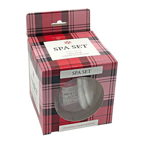 Sock and Lotion Gift-Boxed SPA Sets