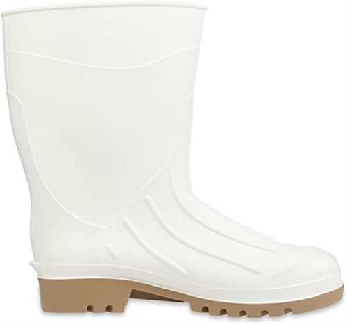 Servus PVC Polyblend Soft Toe Shrimp Boots, White