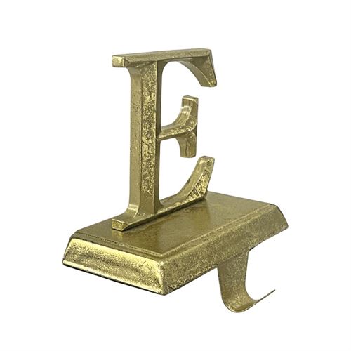 party letter hanger gold Number E