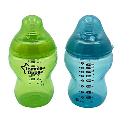 Tommee Tippee Closer to Nature Fiesta Baby Feeding Bottles,