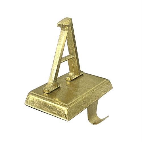 party letter hanger gold Number A