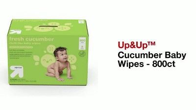 Fresh Cucumber Baby Wipes- up & up™ 216 Count