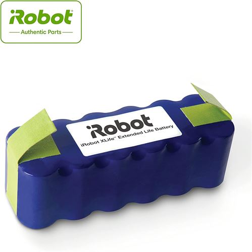 Authentic iRobot Parts - XLife Lithium Metal Extended Life Battery - Compatible with Roomba Robots