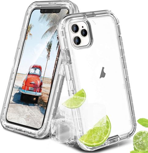 ORIbox Case Compatible with iPhone 11 pro Case, Heavy Duty Shockproof Anti-Fall Clear case