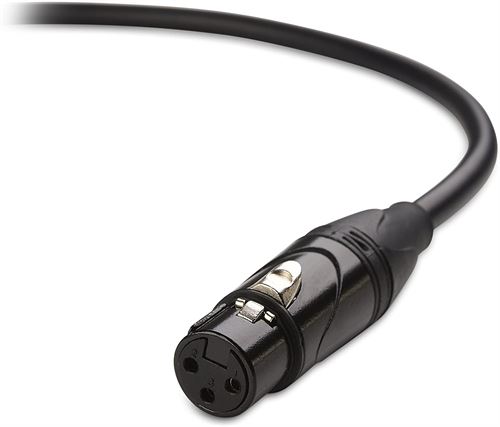 Cable Matters (1/8 Inch) Unbalanced 3.5mm to XLR Cable 3 m Male to Female