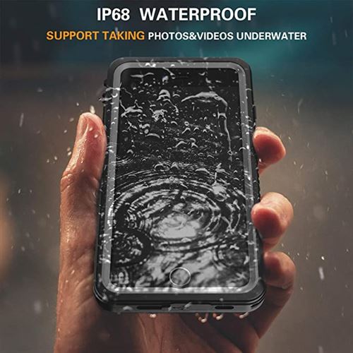 Huakay iPhone 7 Plus Waterproof Case, iPhone 8 Plus Waterproof Case