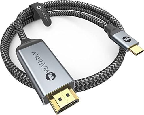 WARRKY 4K USB C to HDMI Cable
