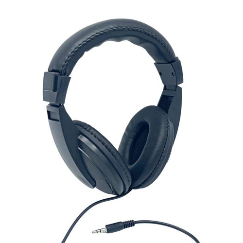 Wired On-Ear Headphones, Black