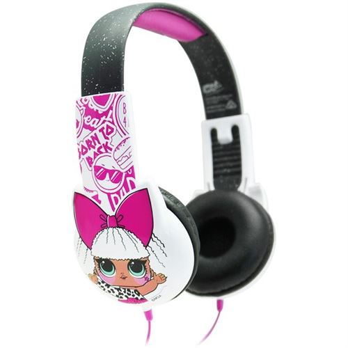 L.O.L. Surprise! Children S Over-Ear Headphones Built-In Microphone With Sticke