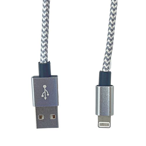 TALK WORKS IPhone Cable 1.8 m Silver