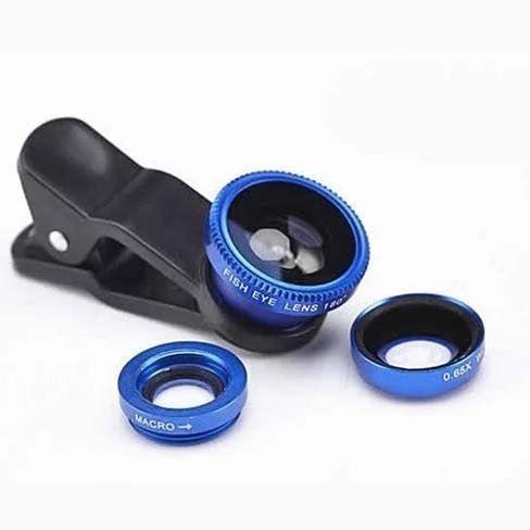 3-in-1 Universal Clip on Smartphone Camera Lens