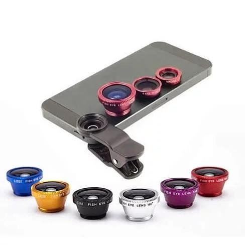 3-in-1 Universal Clip on Smartphone Camera Lens