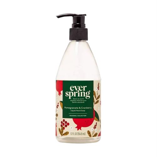 Everspring Holiday Hand Soap - Pomegranate & Cranberry - 12 fl. oz