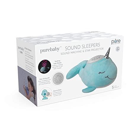 Pure Enrichment Sound Sleepers Sound Machine and Star Projector - Dolphin