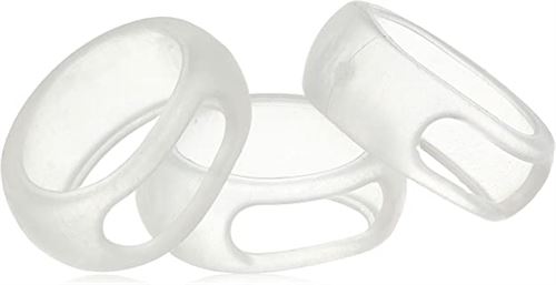 RingSkin Clear Silicone Ring Protector for Working Out and Other Activities