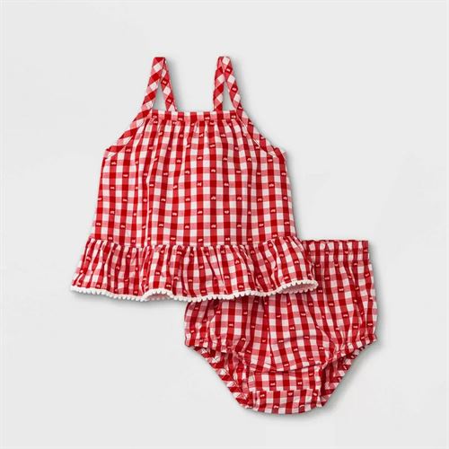 2-Piece Smocked Bikini Swim Set for Baby