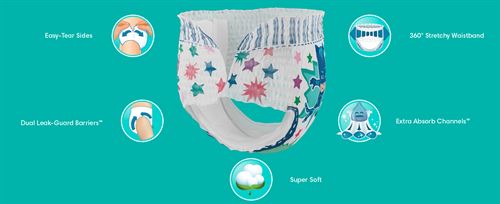 Pampers Easy Ups Training Pants Boys and Girls