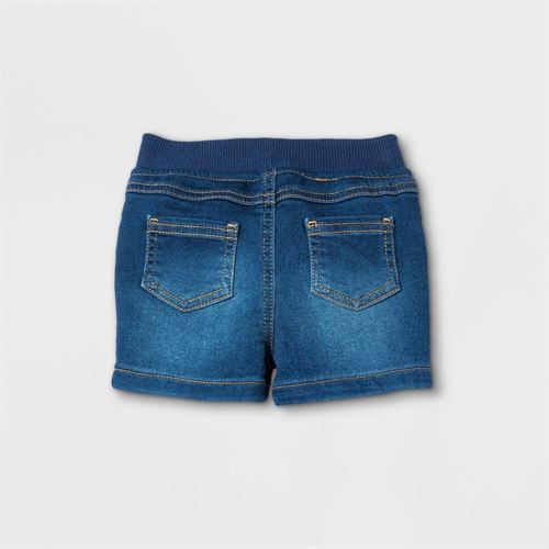 Baby Boys' Jean Shorts - Cat & Jack Medium Denim Wash 12M, Blue