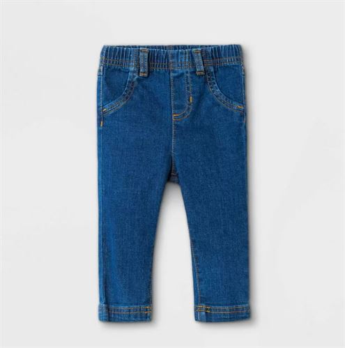 Baby UNI Jeans -Cat & Jack ™ Medium Denim Wash 6-9M, Blue