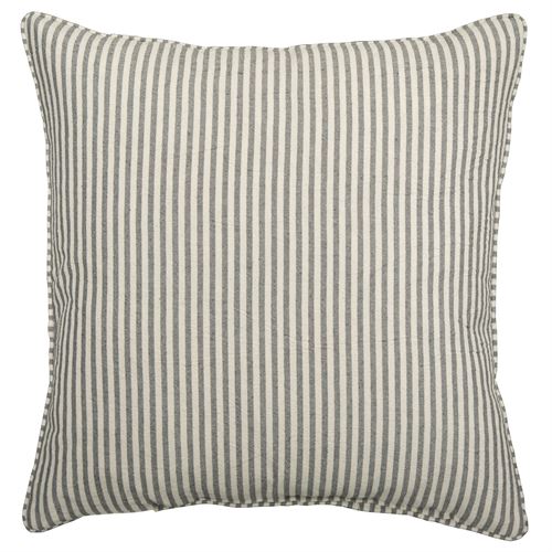 Mainstays Decorative Throw Pillow, Beyond Blessed Sentiment, Square, Grey, 18" x 18", 1Pack