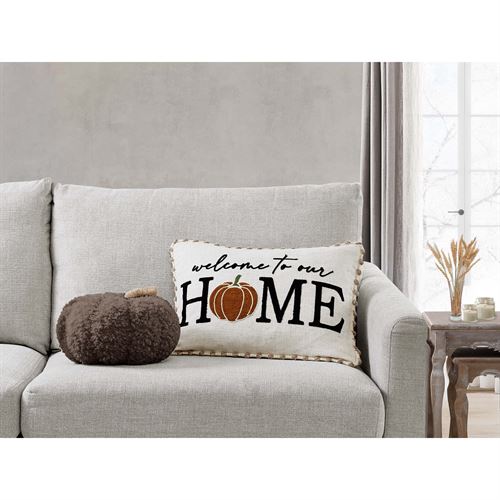 Mainstays Shaped Pumpkin Decorative Pillow, Brown, 1 Piece