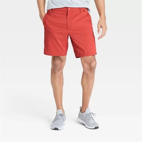 Men's Travel Shorts - All in Motion Red 34