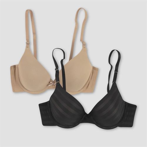 Rosme Womens Wireless Bra with Padded Straps, Collection High Impact