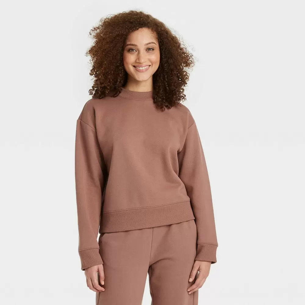 Women's Sweatshirt - From A New Day, brown, size M