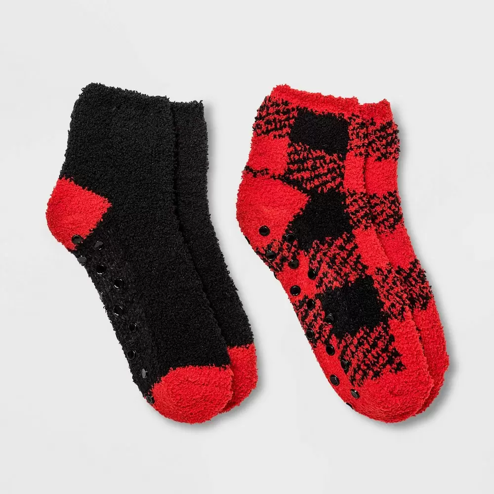 Kids' Cozy Ankle Socks - Cat & Jack