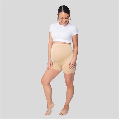 Belly Bandit Basics Maternity Support Shorts - Belly Bandit Nude L