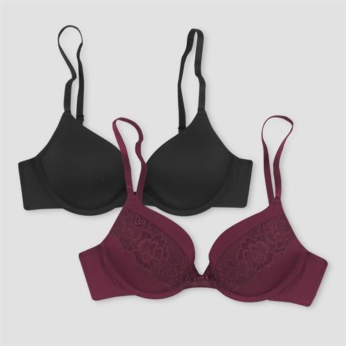 Maidenform Self Expressions Women's 2-Pack Push-Up Bra SE5757