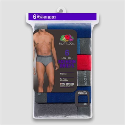 Fruit of the Loom Men's Briefs - Colors May Vary