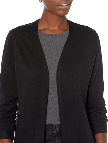 Amazon Essentials Women's Lightweight Open-Front Cardigan Sweater