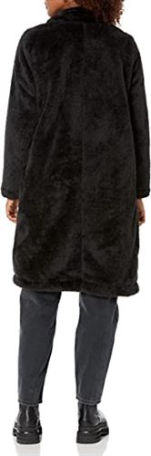 Daily Ritual Women's Teddy Bear Fleece Oversized-Fit Lapel Jacket