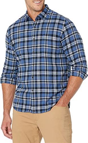 Amazon Essentials Men's Slim-Fit Long-Sleeve  Shirt