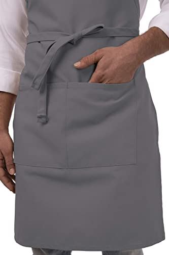 Chef Works Unisex Butcher Apron, 86 Length by 60 Width cm