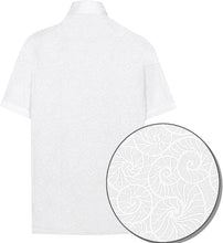 LA LEELA Men's Casual Hand-Print Cotton Casual Shirt