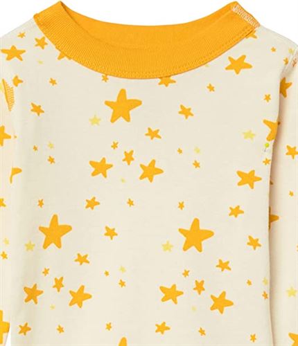 Moon and Back by Hanna Andersson Kids' 2 Piece Long Sleeve Pajama Set