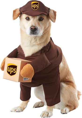 UPS Dog Costume X-Small - California Costumes