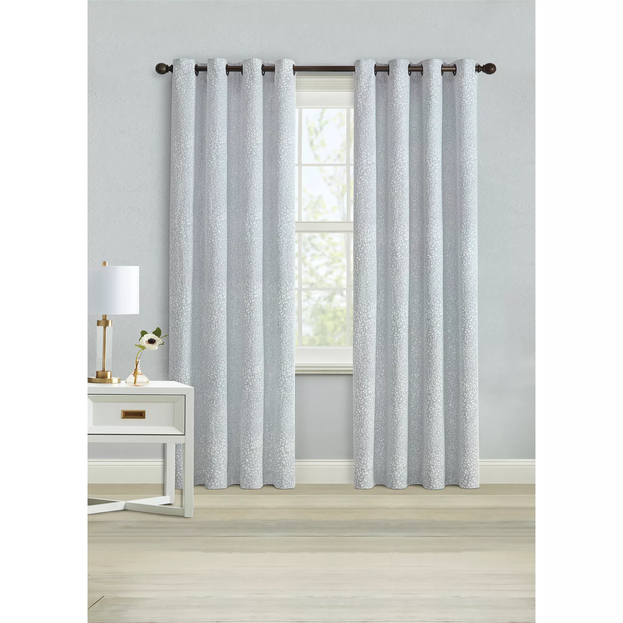 Wamsutta® Montville 84-Inch Light Filtering Curtain Panel in Celestial Blue (Single)