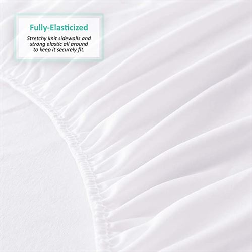 Nestle Soft Breathable Waterproof Double Deep Mattress Protector
