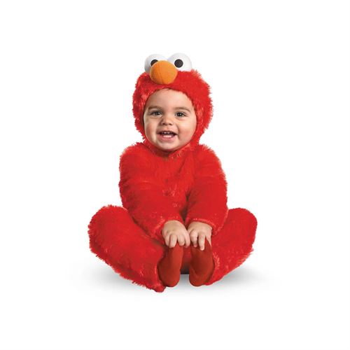 Toddler Sesame Street Elmo Halloween Costume Jumpsuit
