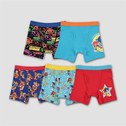 Boys' Sonic the Hedgehog 5pk Underwear