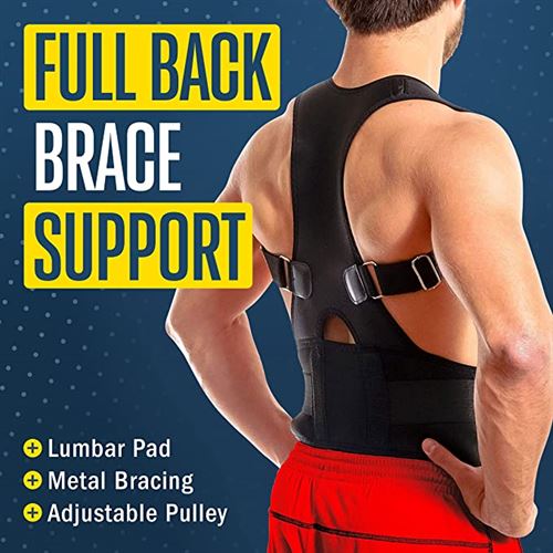 FlexGuard Posture Corrector for Women and Men - Back Brace for Posture, Adjustable Back Support Straightener Shoulder Posture Support for Pain Relief, Body Correction, X-Small