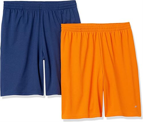 Amazon Essentials Men's Performance Tech Loose-Fit Shorts, 2 Pack