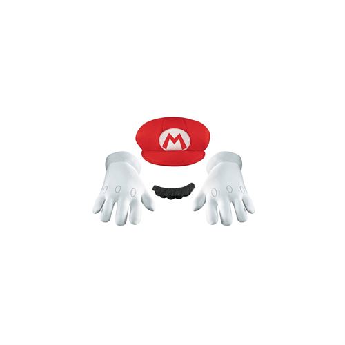 Adult Super Mario Halloween Costume Accessory Set