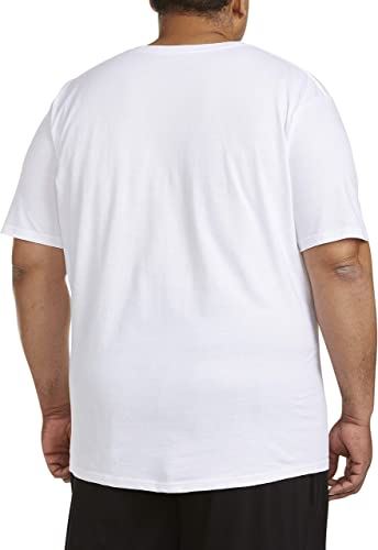 Amazon Essentials Men's Big & Tall 3-Pack V-Neck Undershirts fit by 5XL