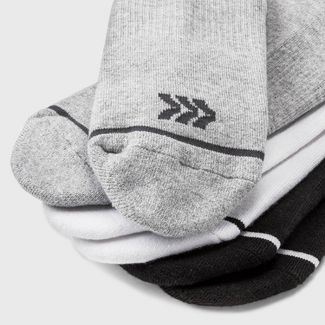 Men's Assorted Ankle Athletic Socks 10pk - All in Motion™ 6-12