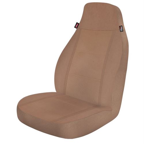 Genuine Dickies Universal 2 Piece Noah Cloth Car Seat Covers Beige