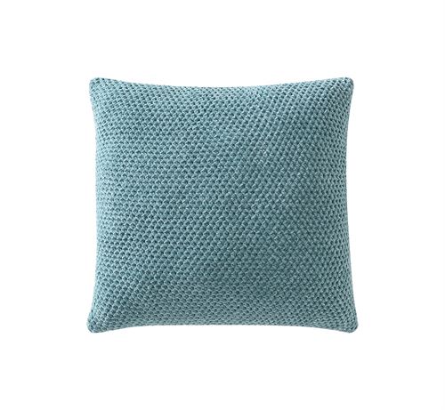 Better Homes & Gardens Chenille Knit Decorative Throw Pillow Aqua 20 x20